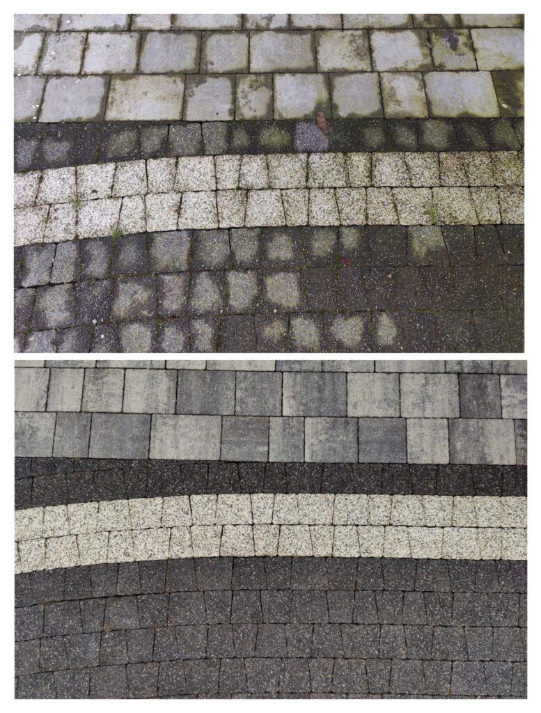 czyszczenie kostki myjką ciśnieniową