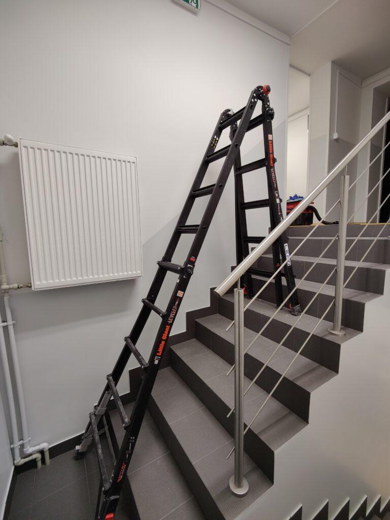 drabina na schody zabiegowe