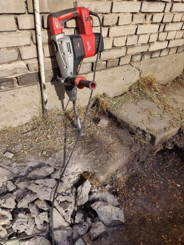 młot udarowy obrotowy wynajem kraków