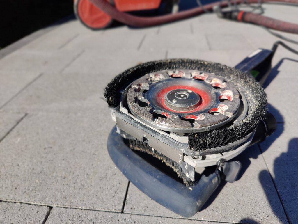 szlifierka do betonu cięcie do krawędzi