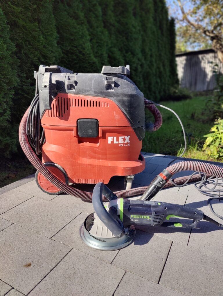 szlifierka do betonu z odkurzaczem wynajem