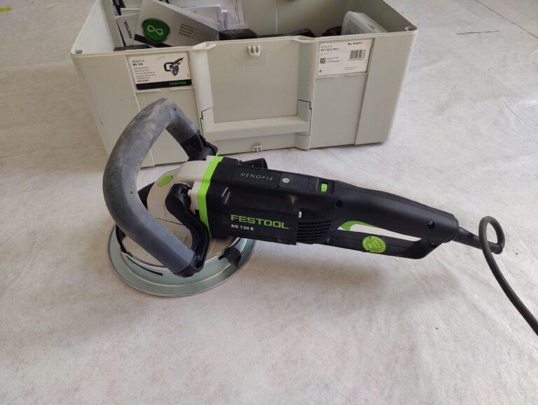 szlifierka do wylewek, kleju do płytek i tynków